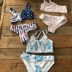 3 girls swimsuits. NWT